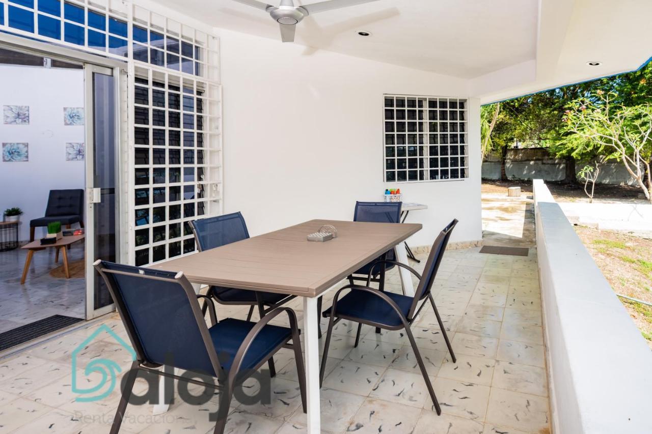 Villa Xtohil With Private Access To The Magic 7 Colors Lagoon Bacalar Exterior foto