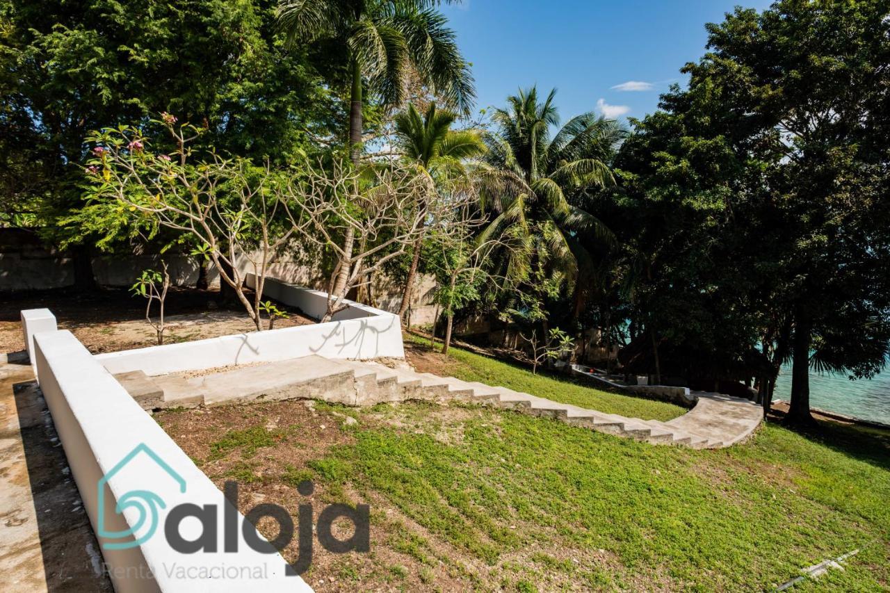 Villa Xtohil With Private Access To The Magic 7 Colors Lagoon Bacalar Exterior foto