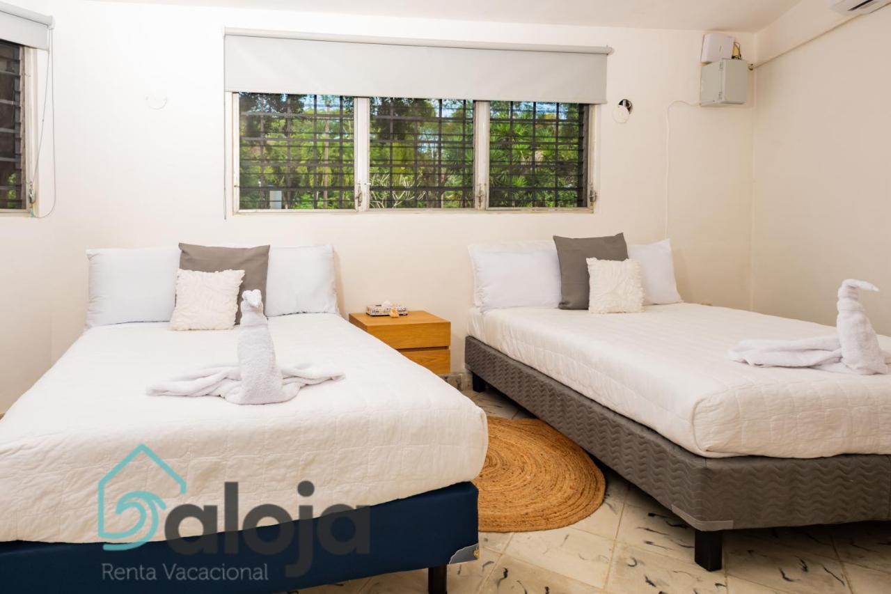 Villa Xtohil With Private Access To The Magic 7 Colors Lagoon Bacalar Exterior foto